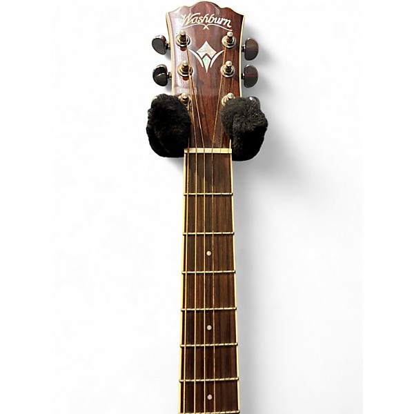 Used Washburn WD10SCE Natural Acoustic Electric Guitar