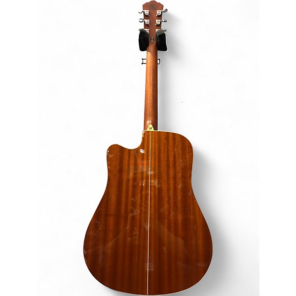 Used Washburn WD10SCE Natural Acoustic Electric Guitar