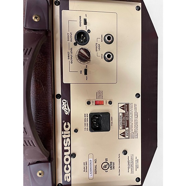 Used Acoustic A20 20W Acoustic Guitar Combo Amp