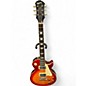 Used Epiphone Les Paul Classic Cherry Sunburst Solid Body Electric Guitar thumbnail