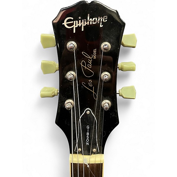 Used Epiphone Les Paul Classic Cherry Sunburst Solid Body Electric Guitar