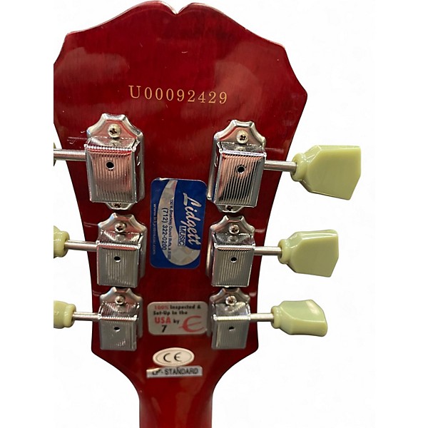 Used Epiphone Les Paul Classic Cherry Sunburst Solid Body Electric Guitar