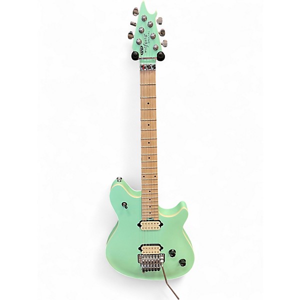 Used EVH Wolfgang Special SATIN SURF GREEN Solid Body Electric Guitar