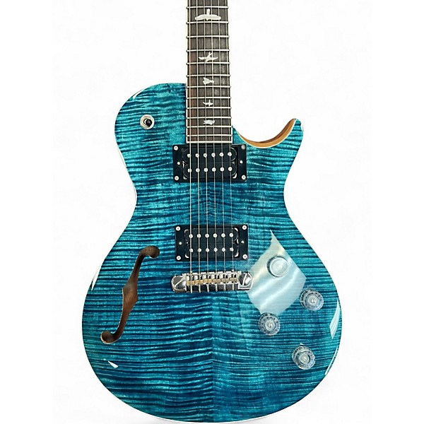 Used PRS Zach Myers Signature SE Blue Solid Body Electric Guitar
