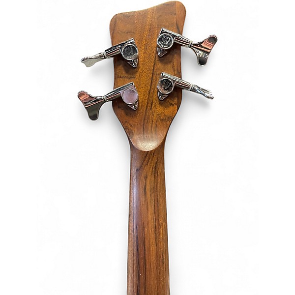 Used Warwick Pro Series Standard Corvette 4 String Fretless Bubinga Electric Bass Guitar