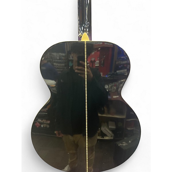 Used Epiphone EJ200 Black Acoustic Guitar