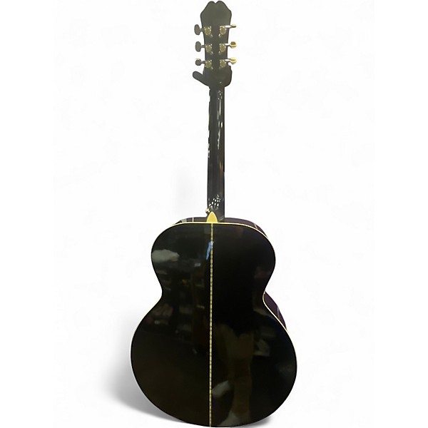 Used Epiphone EJ200 Black Acoustic Guitar