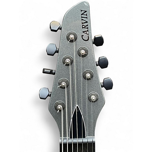 Used Carvin DC747 Gunmetal Gray Solid Body Electric Guitar