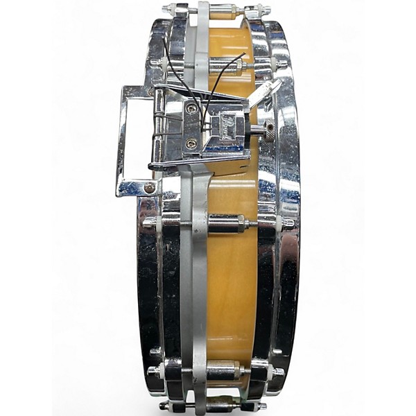 Used Pearl 14X3.5 Free Floating Snare Natural Drum