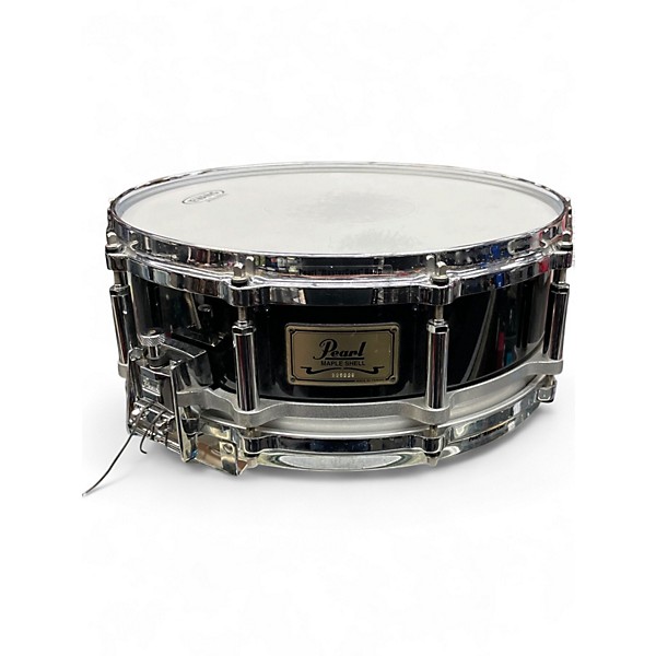 Used Pearl 14X5.5 Free Floating Snare Black Drum
