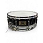 Used Pearl 14X5.5 Free Floating Snare Black Drum thumbnail