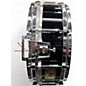 Used Pearl 14X5.5 Free Floating Snare Black Drum