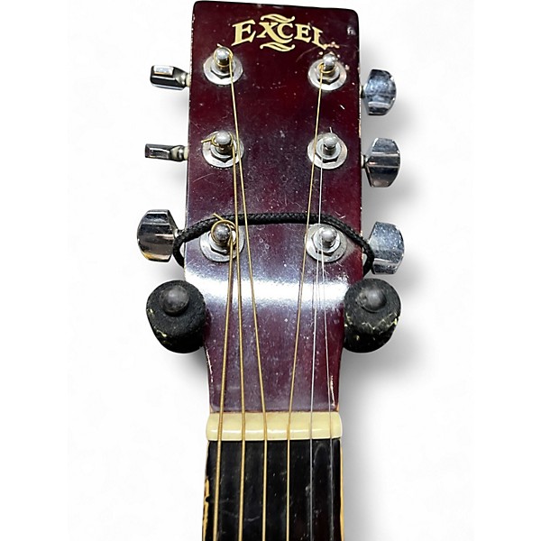 Used Excel EX90 Natural Acoustic Guitar