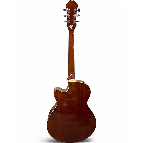 Used Epiphone PR4E Natural Acoustic Electric Guitar