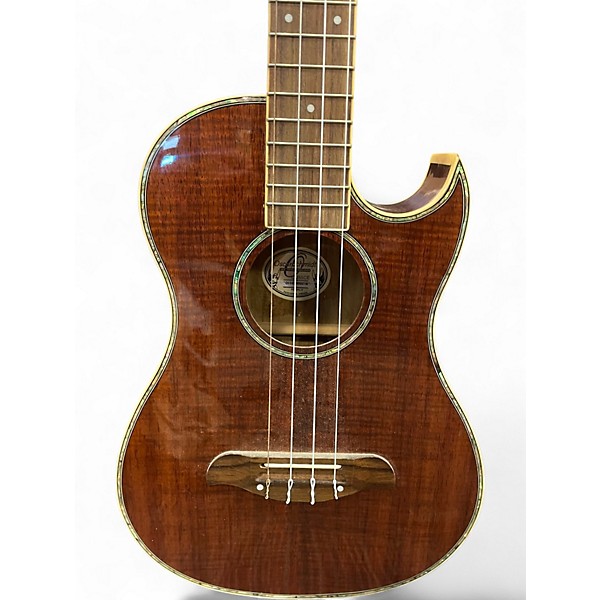 Used Oscar Schmidt OU55CE Natural Ukulele