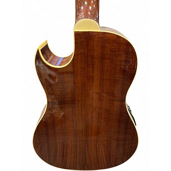 Used Oscar Schmidt OU55CE Natural Ukulele