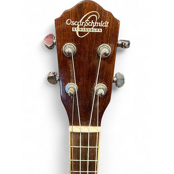 Used Oscar Schmidt OU55CE Natural Ukulele