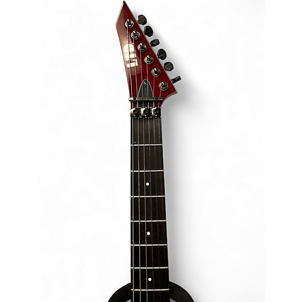 Used ESP LTD M100FM Red Solid Body Electric Guitar