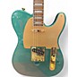 Used Squier 40th Anniversary Telecaster Gold Edition Sherwood Green Solid Body Electric Guitar