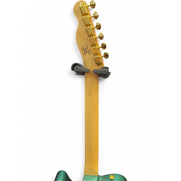 Used Squier 40th Anniversary Telecaster Gold Edition Sherwood Green Solid Body Electric Guitar