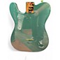 Used Squier 40th Anniversary Telecaster Gold Edition Sherwood Green Solid Body Electric Guitar