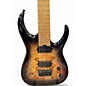 Used Jackson Pro Plus Series Signature Misha Mansoor Juggernaut HT7P Black Burst Burl Solid Body Electric Guitar