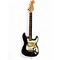 Used Fender Standard Stratocaster Black Solid Body Electric Guitar thumbnail