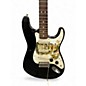 Used Fender Standard Stratocaster Black Solid Body Electric Guitar