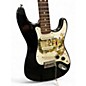 Used Fender Standard Stratocaster Black Solid Body Electric Guitar