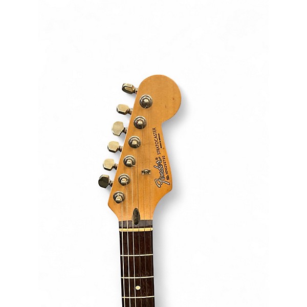 Used Fender Standard Stratocaster Black Solid Body Electric Guitar