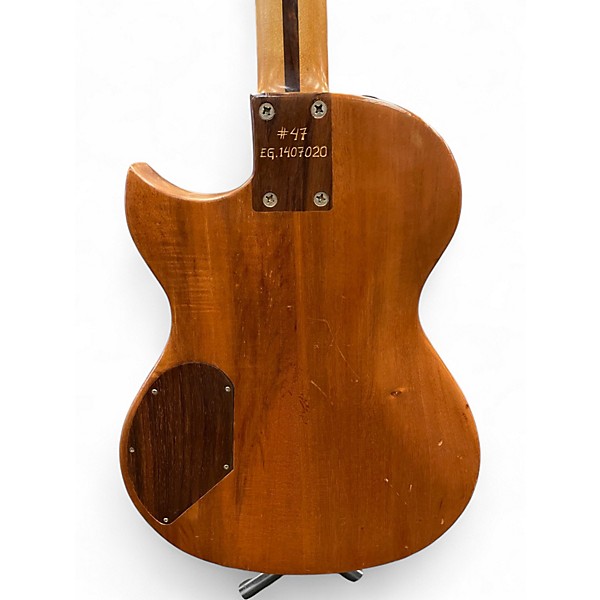 Used Blueberry Single Cut #47 Carved Wood Solid Body Electric Guitar