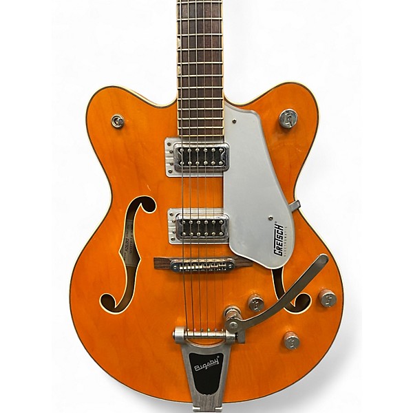 Used Gretsch Guitars G5422T Electromatic Orange Hollow Body Electric Guitar