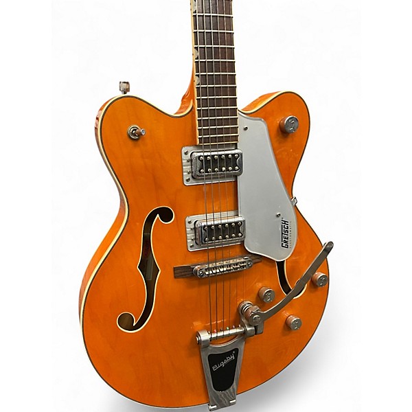 Used Gretsch Guitars G5422T Electromatic Orange Hollow Body Electric Guitar