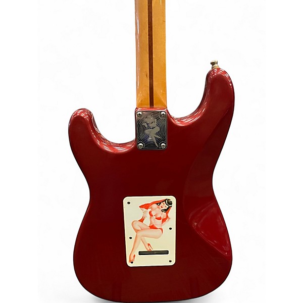 Used Fender Standard Stratocaster Red Solid Body Electric Guitar