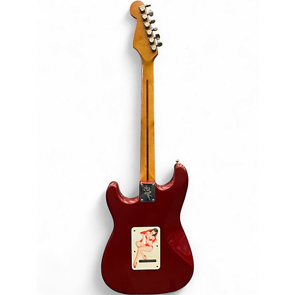 Used Fender Standard Stratocaster Red Solid Body Electric Guitar