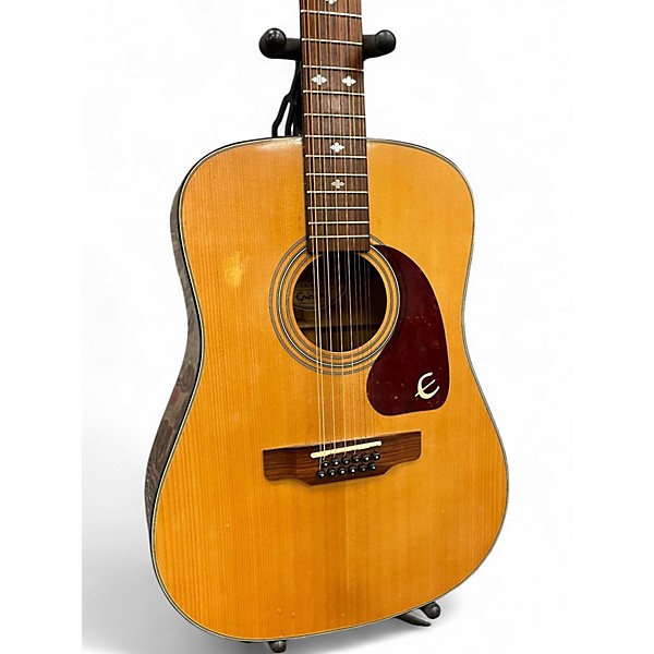 Used Epiphone PR350 12 Natural 12 String Acoustic Guitar