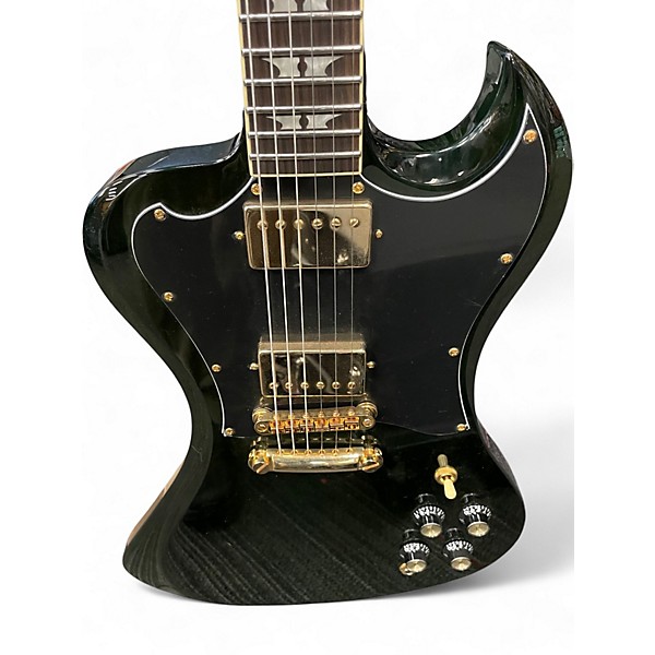 Used Woodrite REVELATOR TRANS GREEN Solid Body Electric Guitar