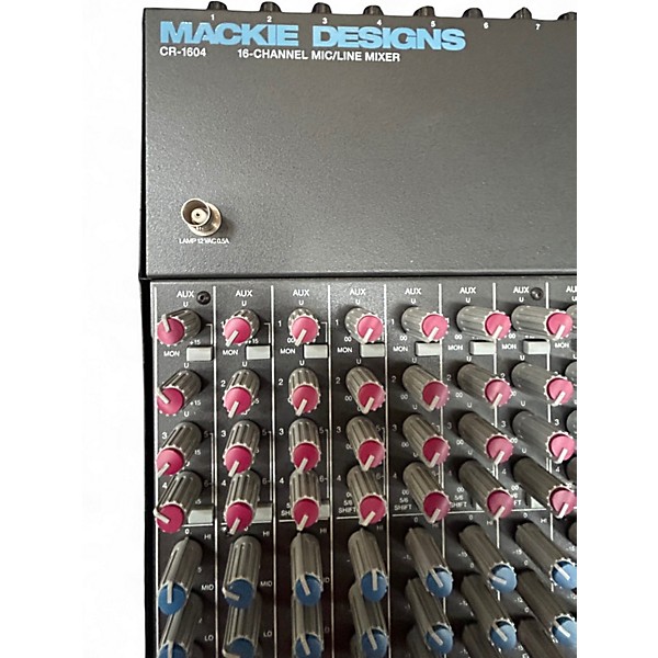 Used Mackie CR 1604 Powered Mixer