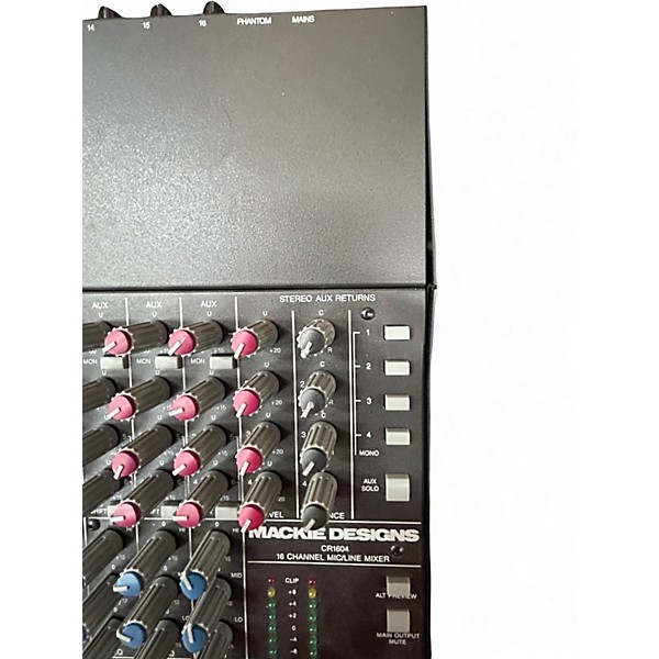 Used Mackie CR 1604 Powered Mixer