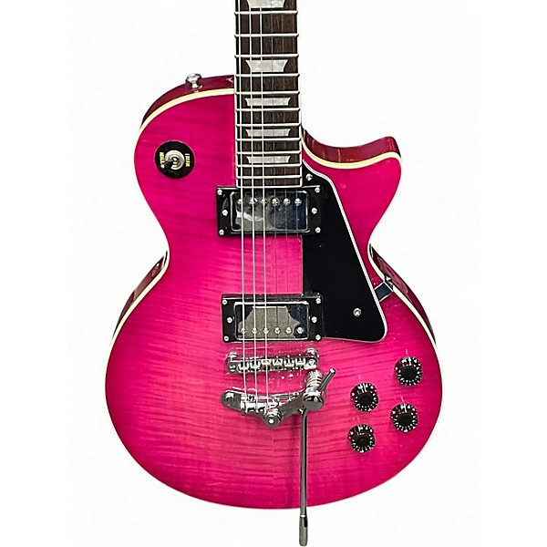 Used Firefly FFLP Classic Pink Solid Body Electric Guitar