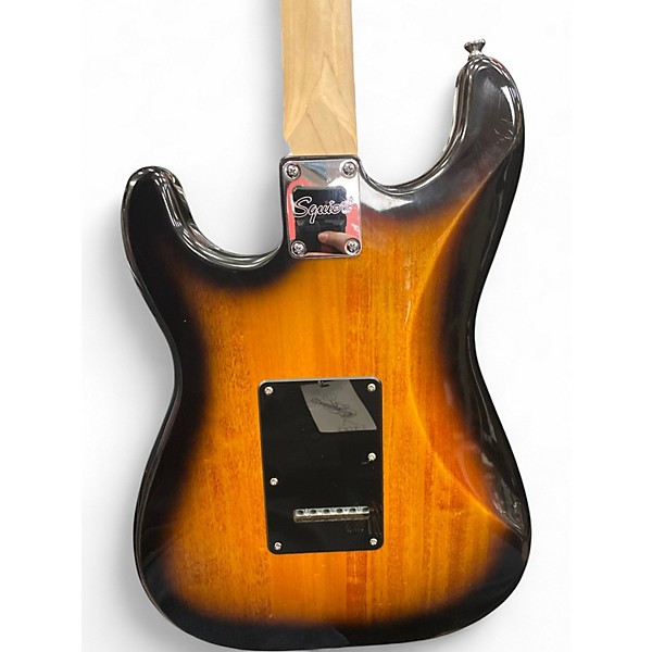 Used Squier Sonic Stratocaster 2 Tone Sunburst Solid Body Electric Guitar
