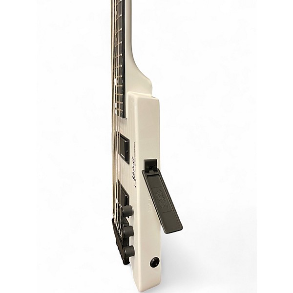 Used Steinberger XT25 Spirit 5 String WHITE Electric Bass Guitar