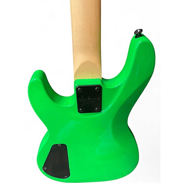 Used Jackson Concert Bass Minion JS1x Short-Scale Neon Green Electric Bass Guitar