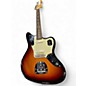 Used 2020 Fender American Professional Jaguar 3 Color Sunburst Solid Body Electric Guitar thumbnail