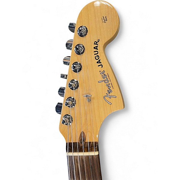 Used 2020 Fender American Professional Jaguar 3 Color Sunburst Solid Body Electric Guitar