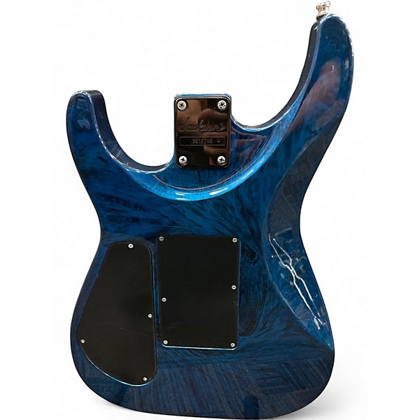 Used Jackson DKMG Dinky blue swirl Solid Body Electric Guitar