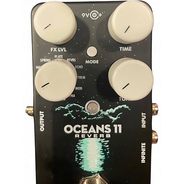 Used 2018 Electro-Harmonix Oceans 11  Reverb Effect Pedal