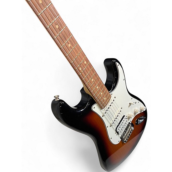 Used Fender Player Stratocaster 3 Color Sunburst Solid Body Electric Guitar