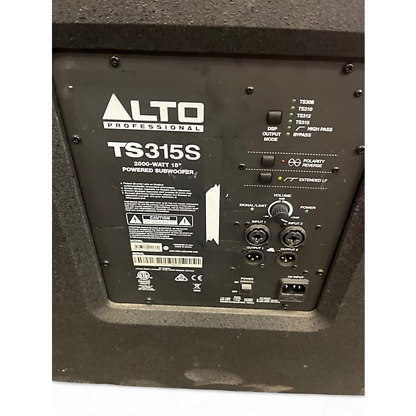 Used Alto TS315S Powered Speaker