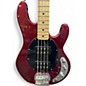 Used Sterling by Music Man StingRay5 Maroon Electric Bass Guitar